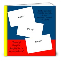 Martinsville Race - 8x8 Photo Book (20 pages)