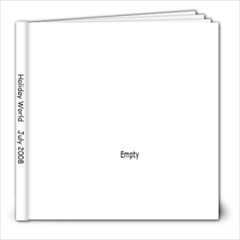 Holiday World 2008 - 8x8 Photo Book (20 pages)