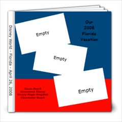 Disney 2008 - 8x8 Photo Book (30 pages)