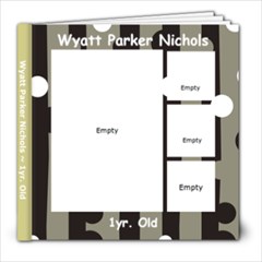 Wyatt Parker Nichols - 8x8 Photo Book (20 pages)