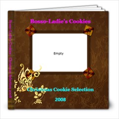 Cookie Cookbook - 8x8 Photo Book (20 pages)