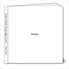 Family 2008 Part Two - 8x8 Photo Book (20 pages)