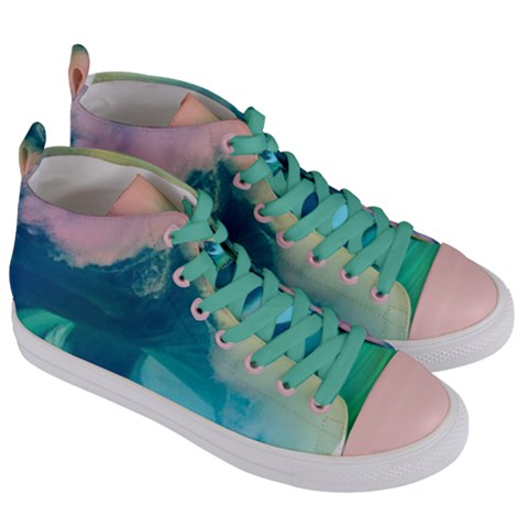 Women s Mid-Top Canvas Sneakers 