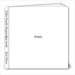 Family 2008 Part three - 8x8 Photo Book (20 pages)
