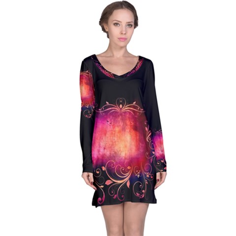Long Sleeve Nightdress 