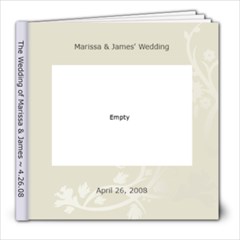 Babusia Wedding book - 8x8 Photo Book (20 pages)
