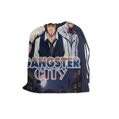 GangsterCityLarge - Drawstring Pouch (Large)