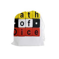 PathOfDice - Drawstring Pouch (Large)
