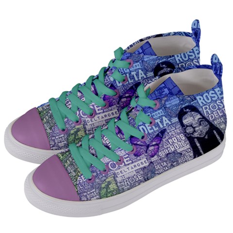 Women s Mid-Top Canvas Sneakers 