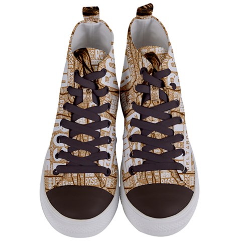 Women s Mid-Top Canvas Sneakers 