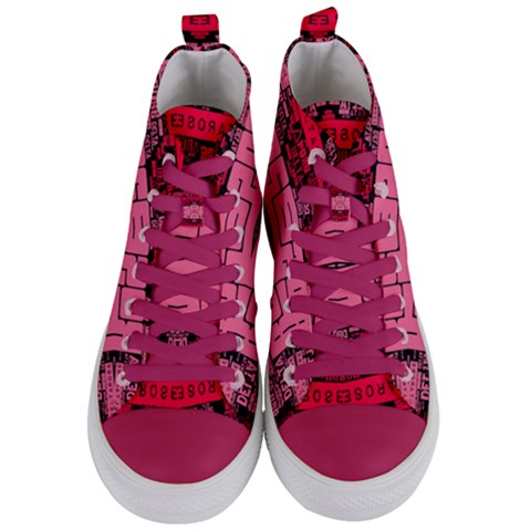 Women s Mid-Top Canvas Sneakers 