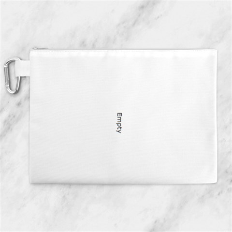 Canvas Cosmetic Bag (XL) 