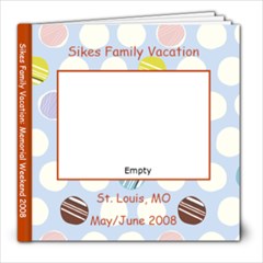 Sikes Family Vacation - 8x8 Photo Book (20 pages)