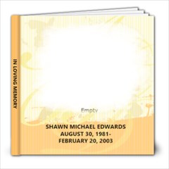 SHAWN - 8x8 Photo Book (20 pages)