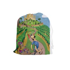Avenue - Drawstring Pouch (Large)