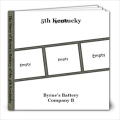 5th Kentucky, Byrne s Battery - 8x8 Photo Book (20 pages)