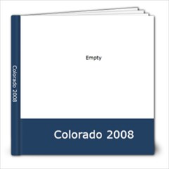 Colorado 2008 - 8x8 Photo Book (30 pages)