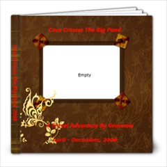 Coco Crosses the Big Pond - 8x8 Photo Book (39 pages)