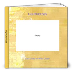  Lighthousses - 8x8 Photo Book (20 pages)