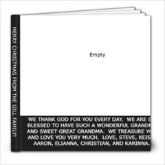 Grandma Prather - 8x8 Photo Book (20 pages)