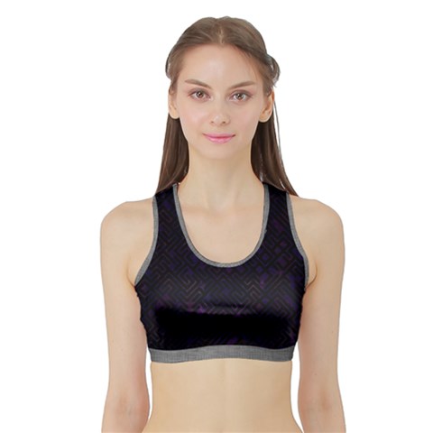 Sports Bra with Border 