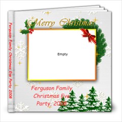 Christmas Eve 2008 - 8x8 Photo Book (20 pages)