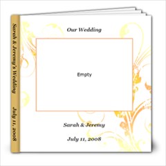 Sarah & Jeremy s Wedding - 8x8 Photo Book (20 pages)