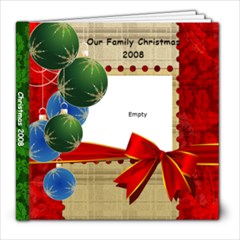 Partlow Christmas 2008 - 8x8 Photo Book (20 pages)