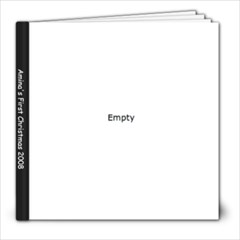 amina first christmas - 8x8 Photo Book (20 pages)