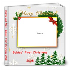 Babies First Christmas v2 - 8x8 Photo Book (20 pages)