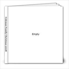 Coleman Family Christmas 2008 - 8x8 Photo Book (20 pages)