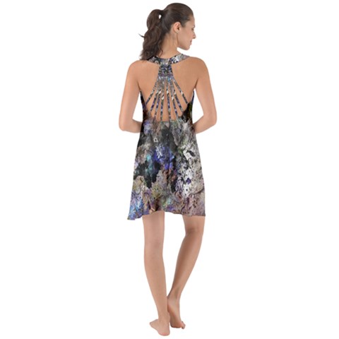 Show Some Back Chiffon Dress 