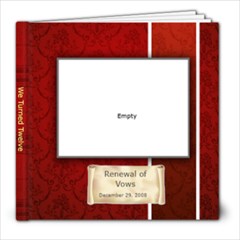 Renewal of Vows - 8x8 Photo Book (20 pages)
