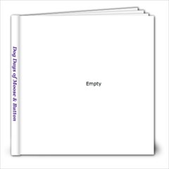 Moose & Button Antics - 8x8 Photo Book (20 pages)