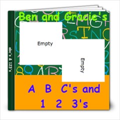 abcde book - 8x8 Photo Book (39 pages)