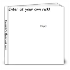 shark book 2 nd version - 8x8 Photo Book (20 pages)