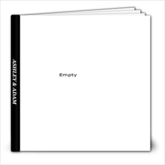 ASHLEY AND ADAM - 8x8 Photo Book (20 pages)