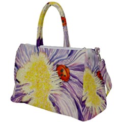 duffel travel bag - canvas - iris and lady