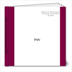 Road Trip to New Orleans Sept 2004 - 8x8 Photo Book (20 pages)