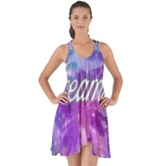 Show Some Back Chiffon Dress