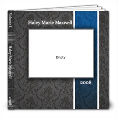 Haley 2008 - 8x8 Photo Book (20 pages)