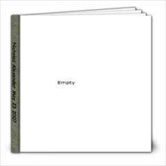 nics baby book done - 8x8 Photo Book (20 pages)