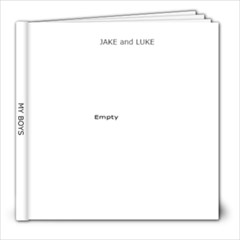 MY BOYS - 8x8 Photo Book (20 pages)