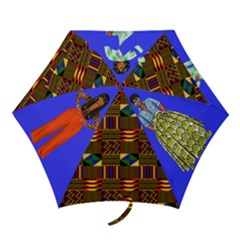 African Print - Mini Folding Umbrella