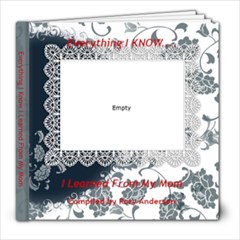 Mom s2 birthday book - 8x8 Photo Book (20 pages)