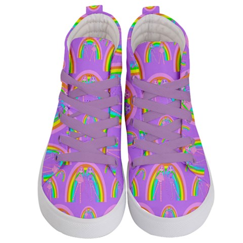 Kids  Hi-Top Skate Sneakers 