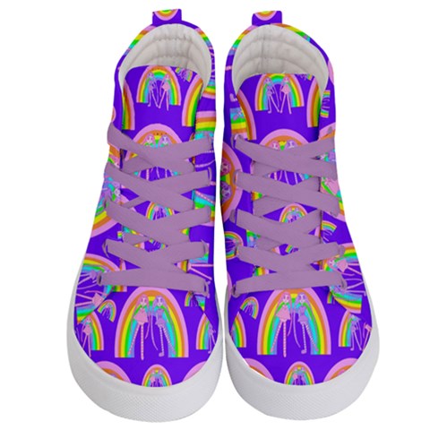 Kids  Hi-Top Skate Sneakers 