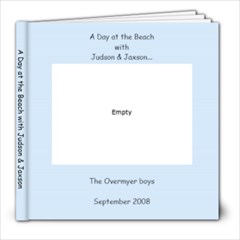 Beach Book Sept 1 08 - 8x8 Photo Book (20 pages)