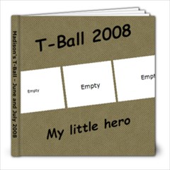 Madison Tball - 8x8 Photo Book (30 pages)