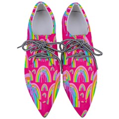 Women s Pointed Oxford Shoes